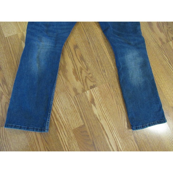 Tc And Co Los Angeles Slim Fit Distressed Blue Jeans Mens 36x30 Ripped Denim - Picture 4 of 12